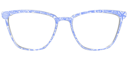 The Reef Blue Shell Lace