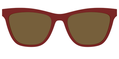 The Polarized Burgundy Sun Top