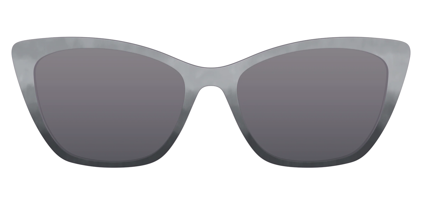 The Polarized Slate Dip Dye Sun Top