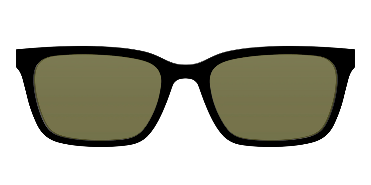 The Black with Green Racquet Sport Lens