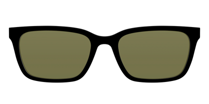 The Black with Green Racquet Sport Lens