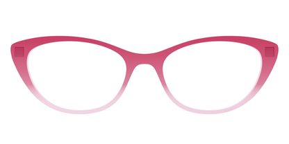 The Flamingo to Blush Gradient Crystal