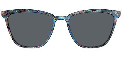The Polarized Midnight Abalone Sun Top