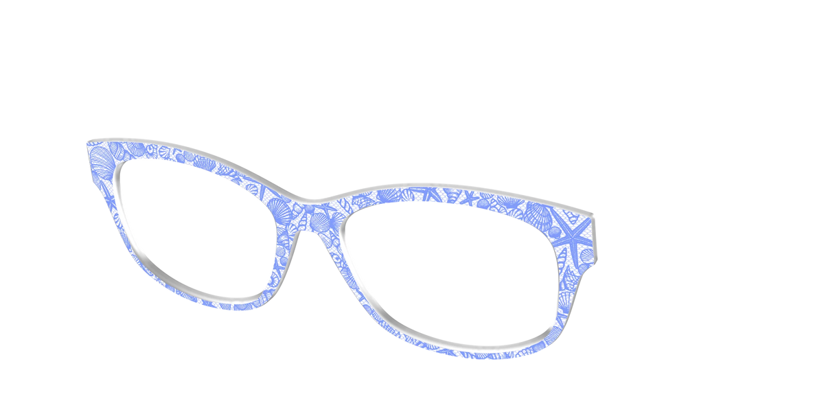 The Reef Blue Shell Lace