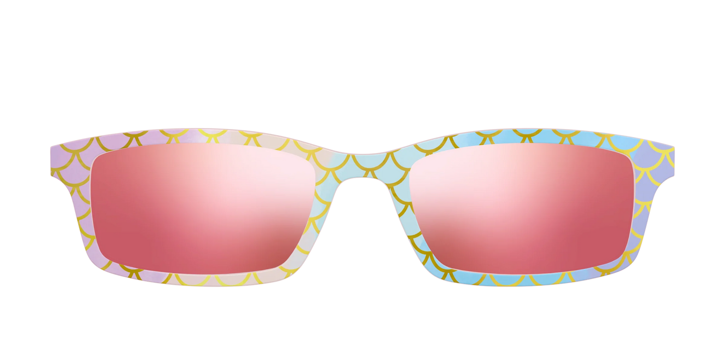 The Polarized Rainbow Mermaid Sun Top