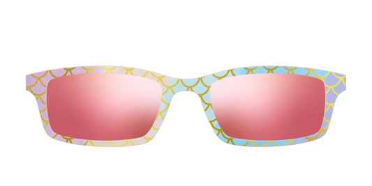 The Polarized Rainbow Mermaid Sun Top