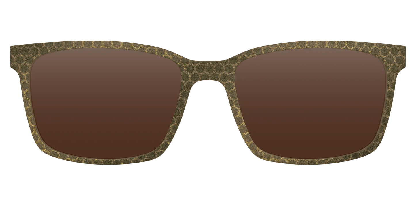 The Polarized Honeycomb Sun Top