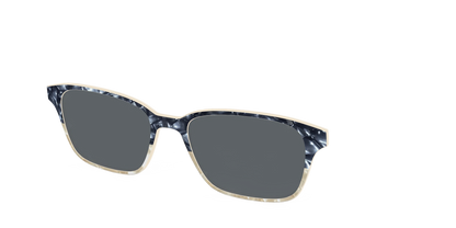 The Polarized Navy to Taupe Pearl Split Sun Top
