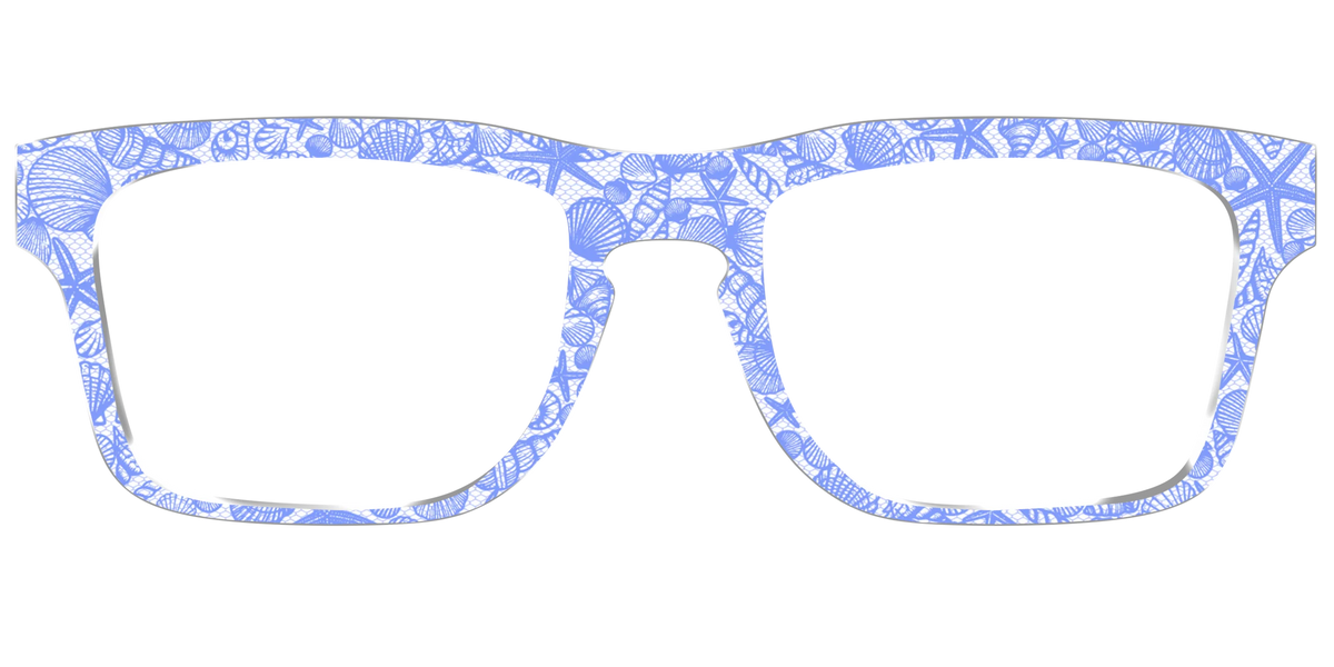 The Reef Blue Shell Lace