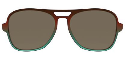 The Polarized Mahogany to Juniper Woodgrain Sun Top