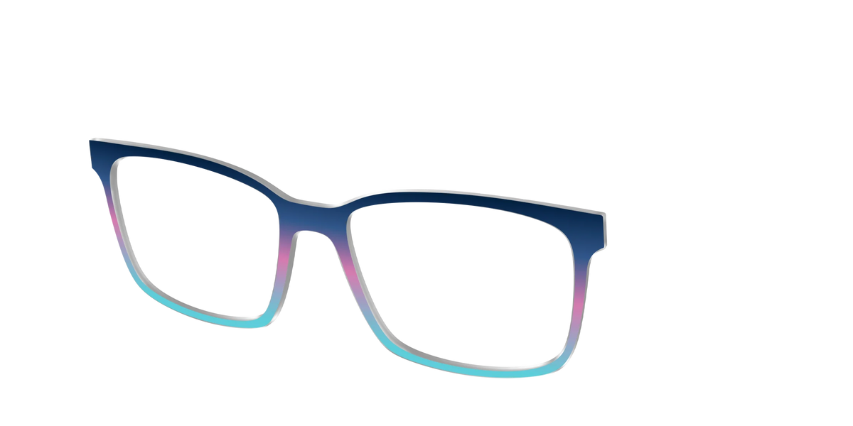 The Midnight to Aquamarine Gradient