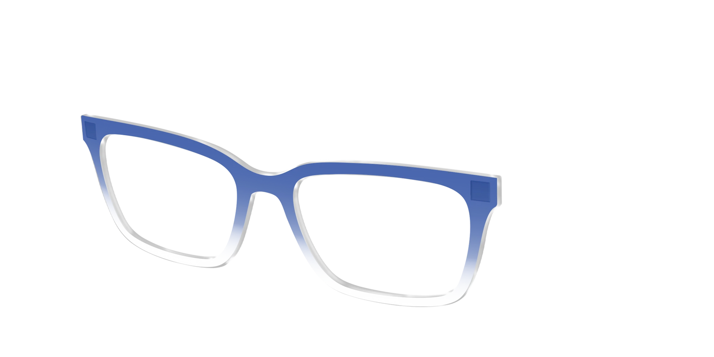 The Indigo Gradient Crystal