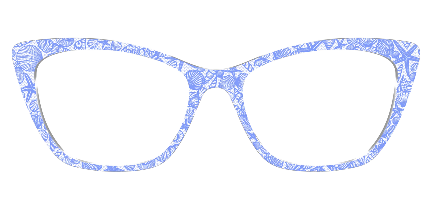 The Reef Blue Shell Lace