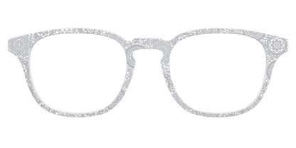 The Pale Gray Medallion Lace