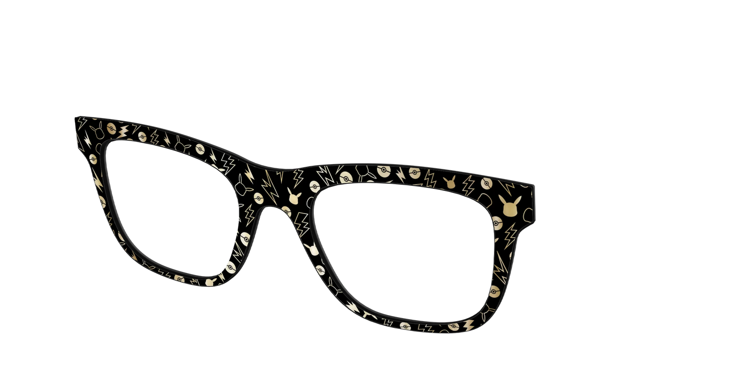 The Pikachu with Gold Foil