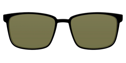 The Black with Green Racquet Sport Lens