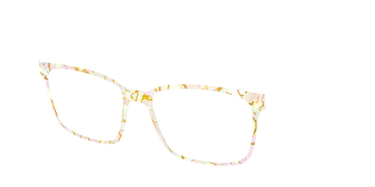 The Opalescent Pearl with Gold Streaks