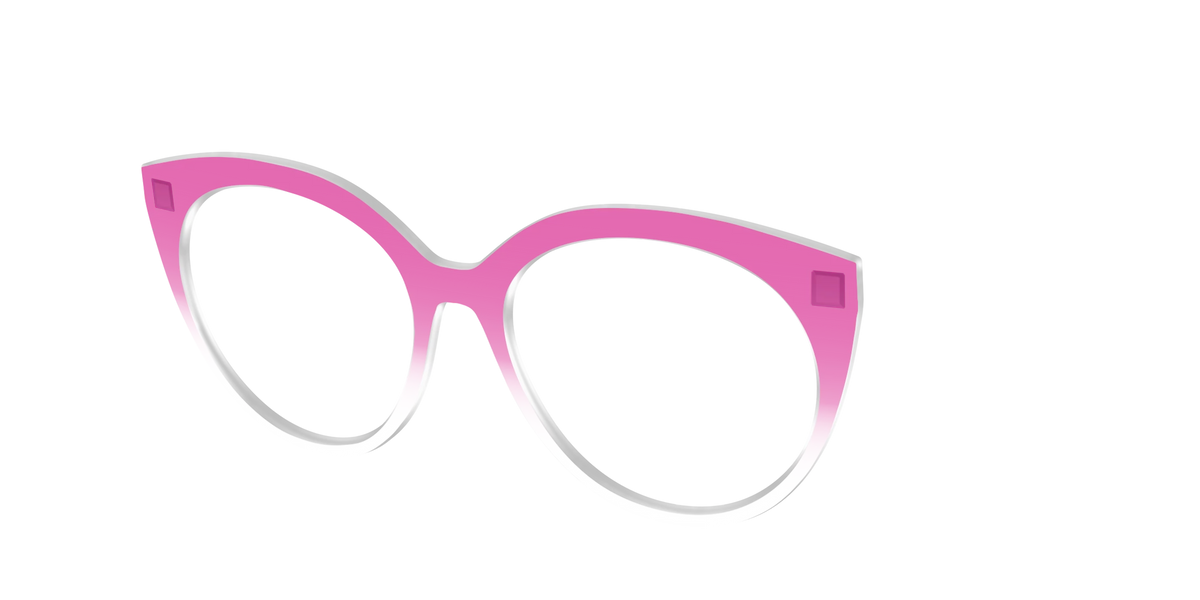 The Magenta Gradient Crystal
