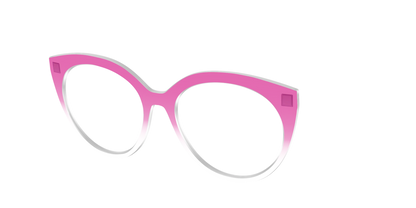 The Magenta Gradient Crystal