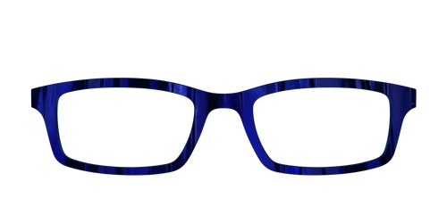 The Indigo Moire Stripes