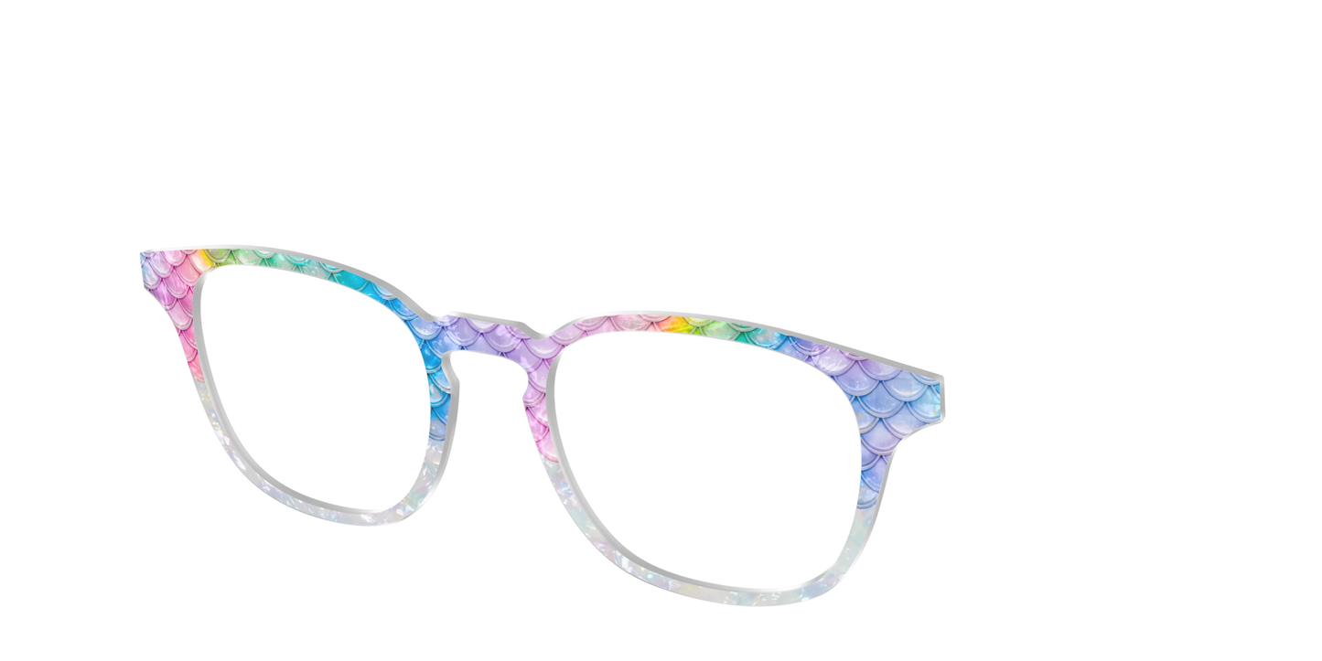 The Rainbow Pearl Scales Crystal
