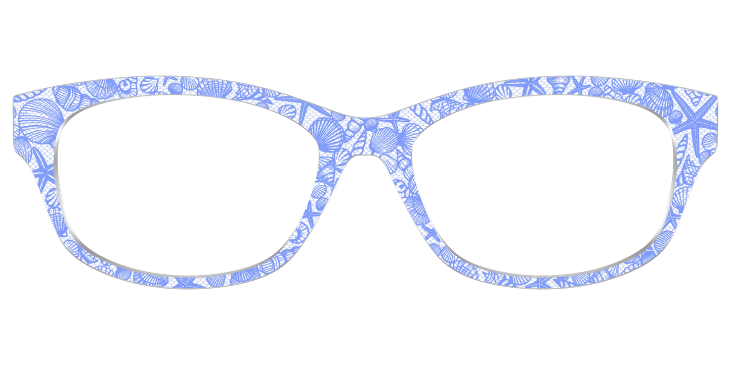 The Reef Blue Shell Lace