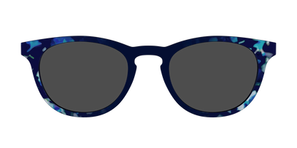 The Polarized Indigo Tortoise Sun Top
