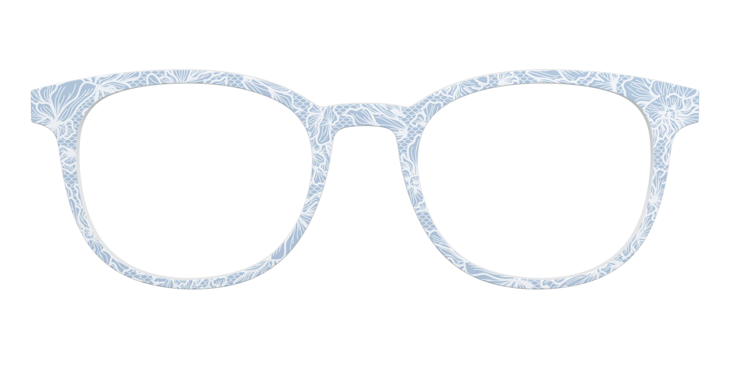 The Something Blue Floral Lace