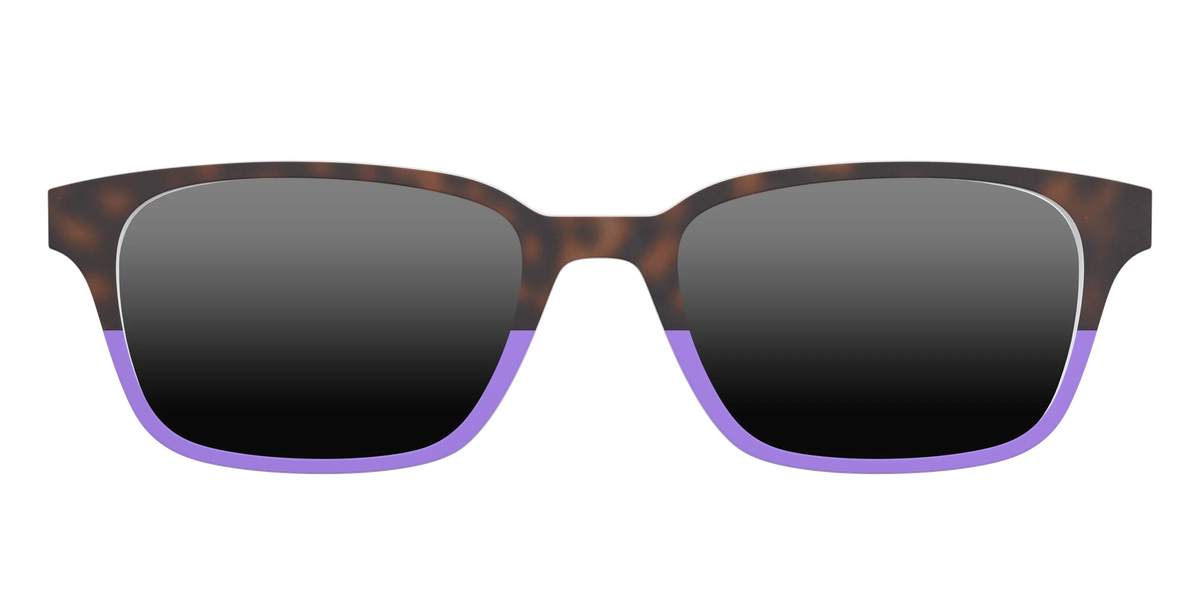 The Polarized Purple Tortoise Sun Top