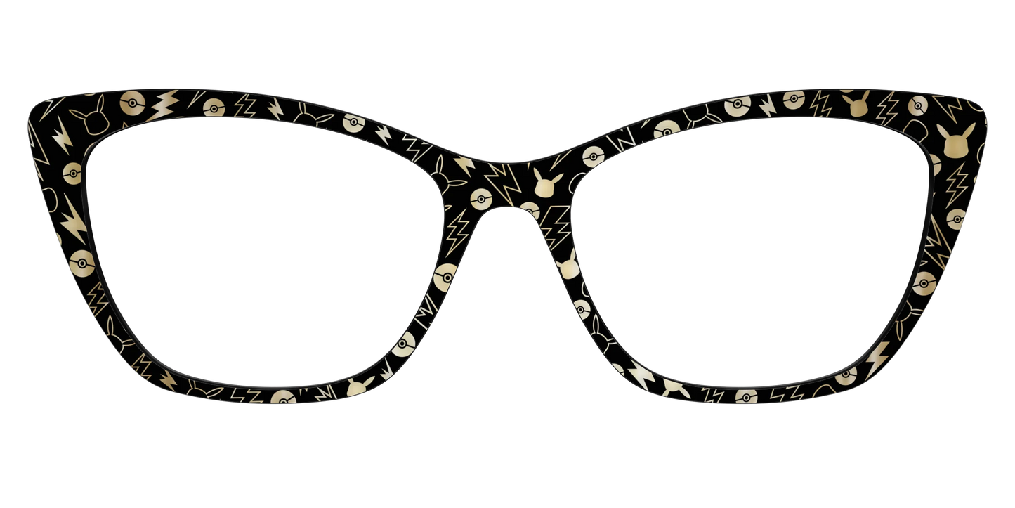 The Pikachu with Gold Foil