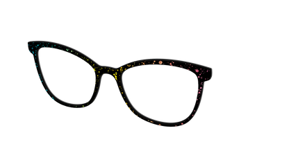 The Rainbow Foil Splatter