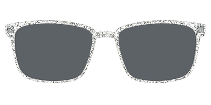 The Polarized Silver Sparkle Sun Top