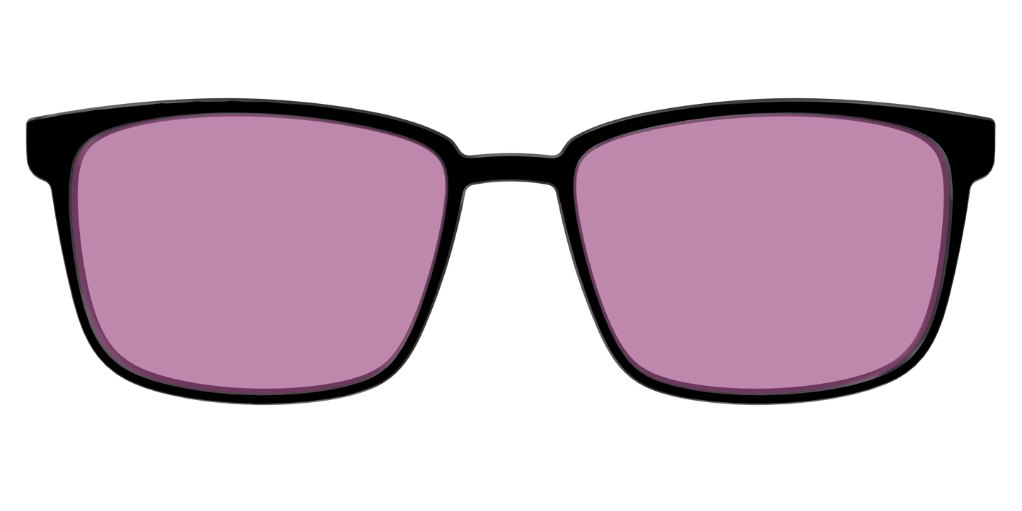 The Black with Pink Racquet Sport Lens