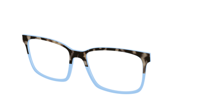The Denim Tortoise Crystal Split