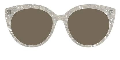 The Polarized White Quartz Pearl Sun Top