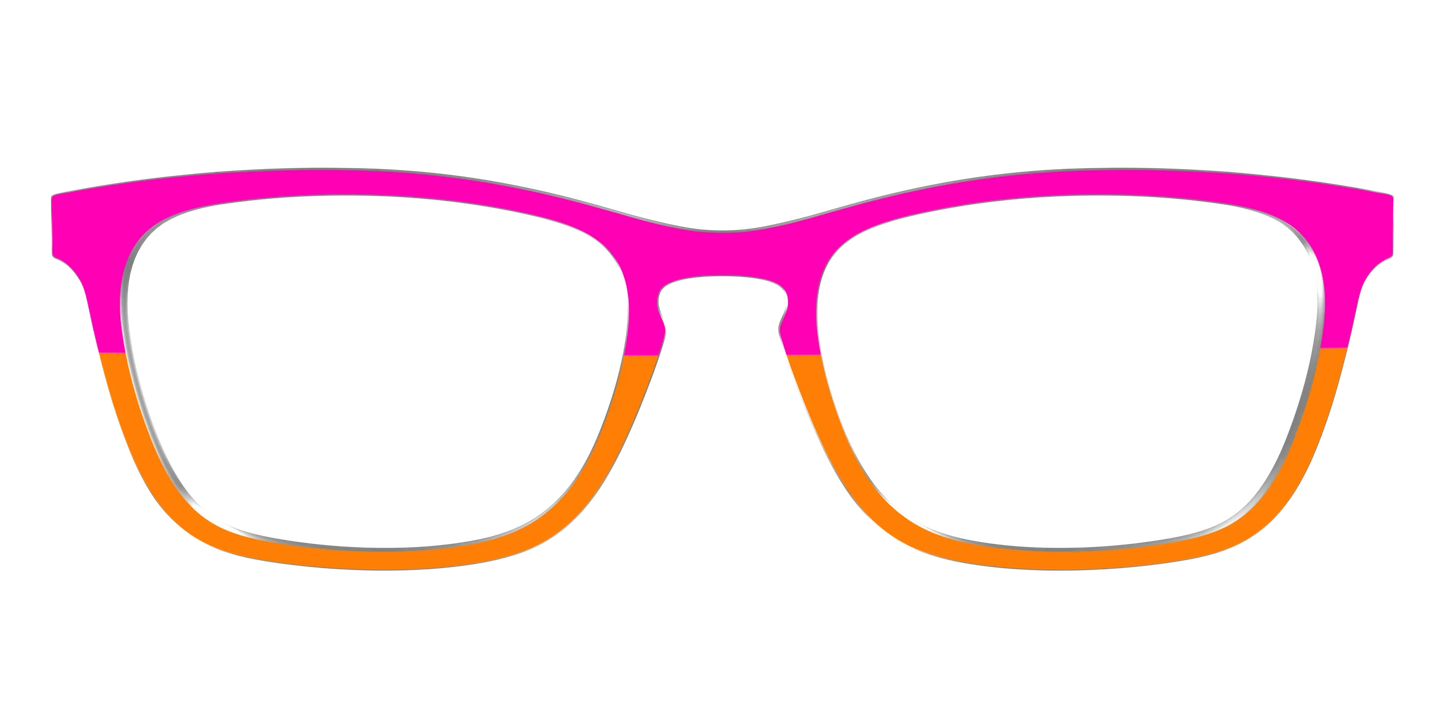 The Cerise and Tangerine Split