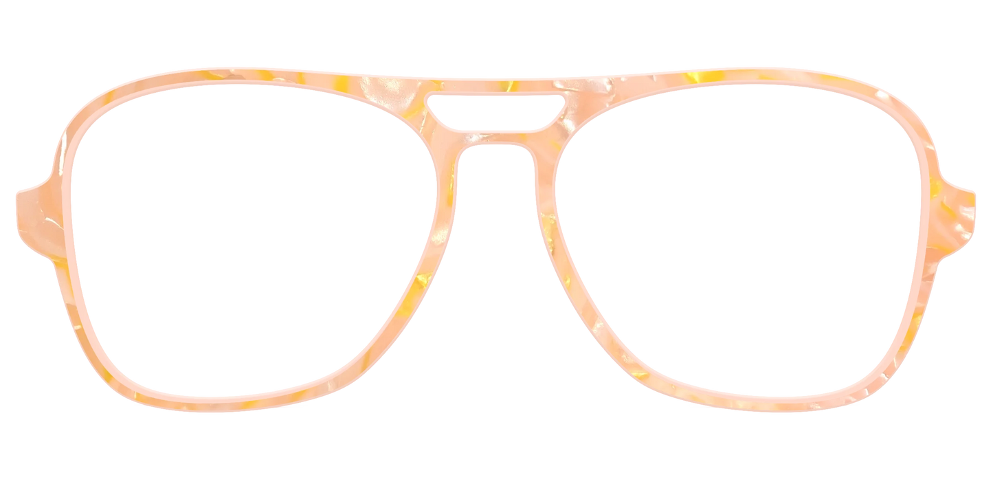 The Peach Creamsicle Pearl Marble