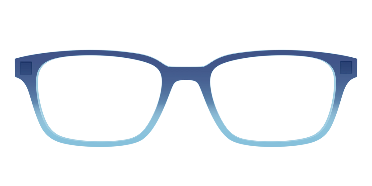 The Indigo to Sky Blue Gradient Crystal