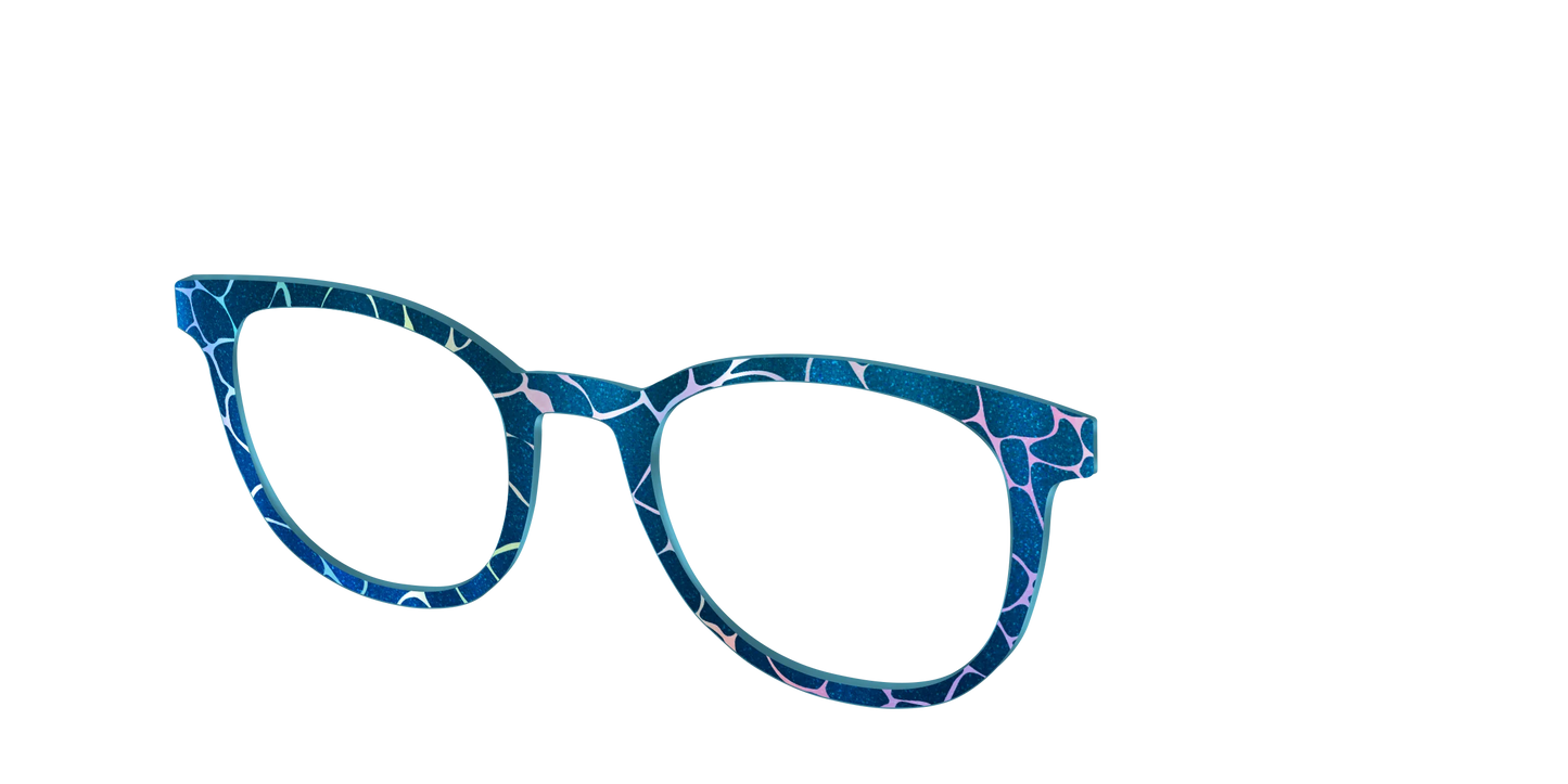 The Teal Shimmer Holographic Pool