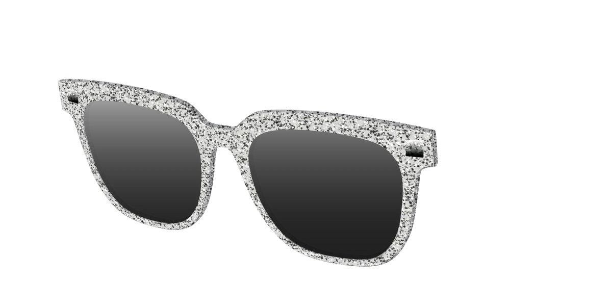 The Polarized Silver Sparkle Sun Top