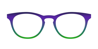 The Ultra Violet to Bright Green Gradient