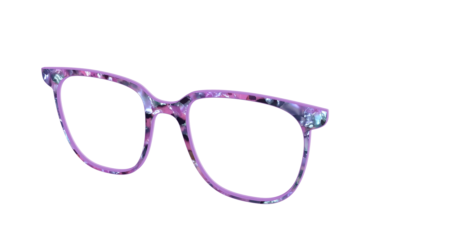 The Sunset Hibiscus Pearl Tortoise