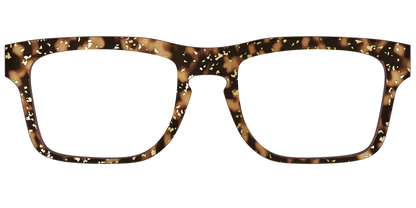 The Sandalwood Tortoise with Gold Foil