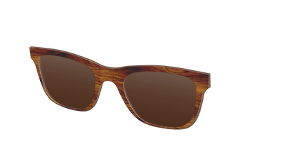 The Polarized Woodgrain Sun Top