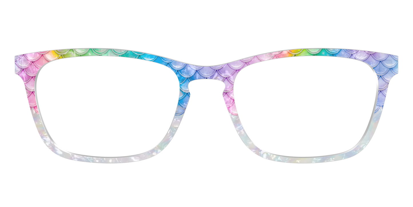 The Rainbow Pearl Scales Crystal