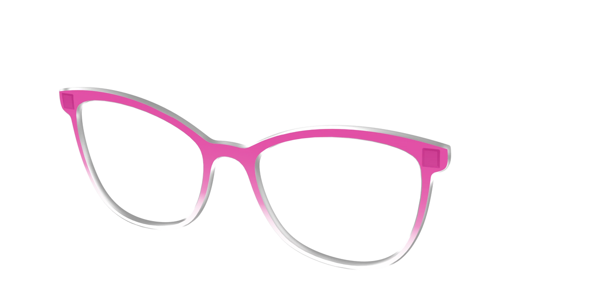 The Magenta Gradient Crystal