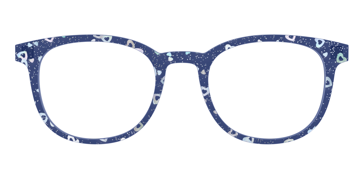 The Denim Heart Glitter Crystal