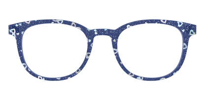 The Denim Heart Glitter Crystal