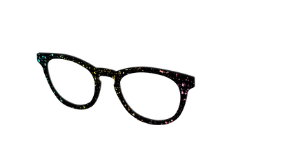 The Rainbow Foil Splatter