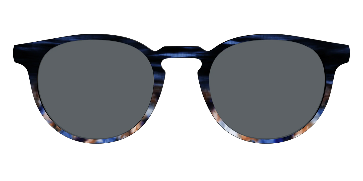 The Polarized Blue Horn Tortoise Sun Top